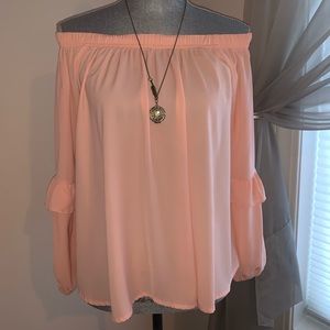OTS petal pink blouse 🌸